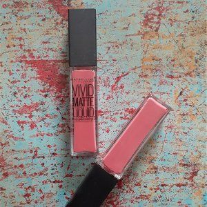 2 Maybelline Color Sen Vivid Matte Liquid #10 Nude